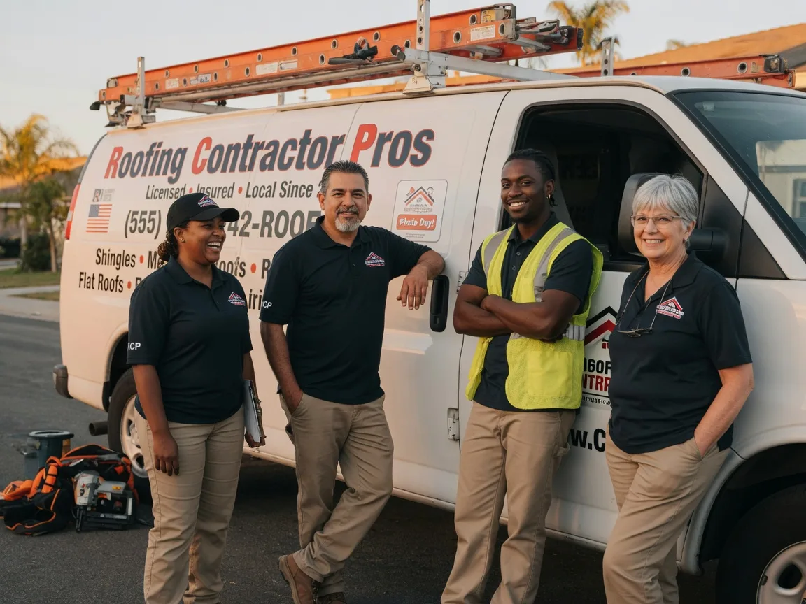 Local Roofing Contractors company in Nice, CA